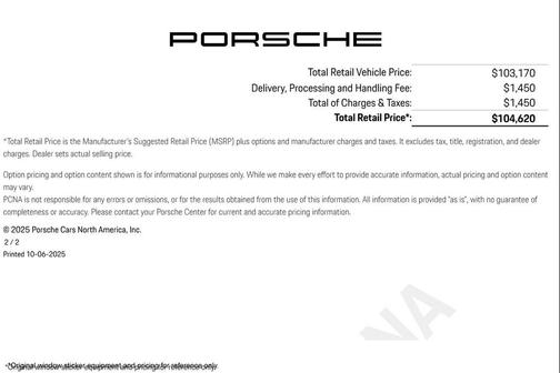 2023 Porsche 718 Boxster S