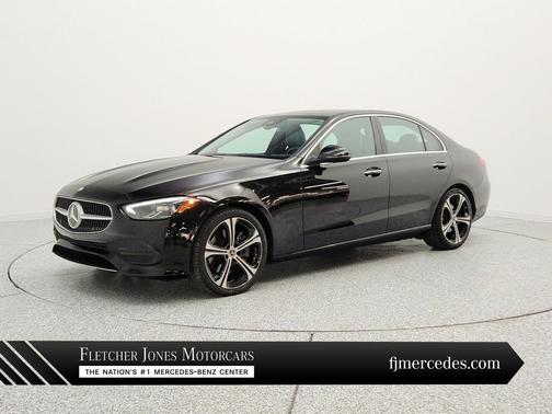 Black 2022 Mercedes-Benz C-Class Sedan