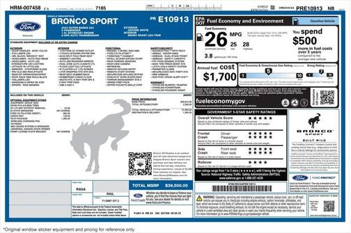2023 Ford Bronco Sport Outer Banks