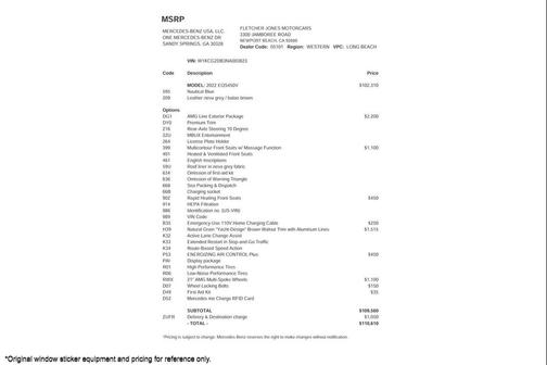 2022 Mercedes-Benz EQS 450+ 4MATIC