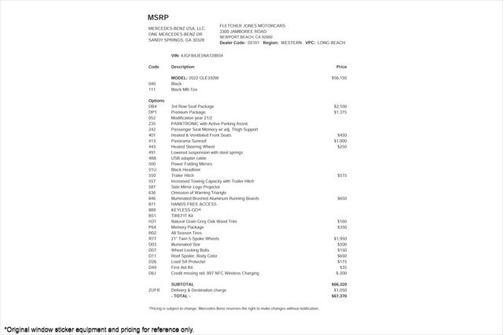 2022 Mercedes-Benz GLE 350 Base