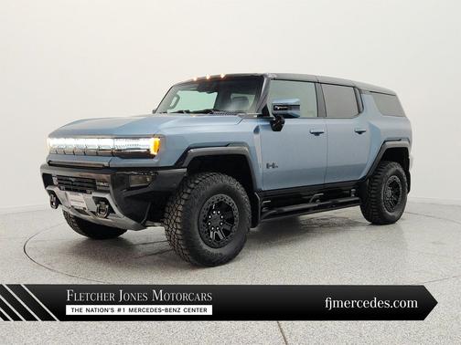 Neptune Blue Matte 2024 GMC HUMMER EV SUV 3X