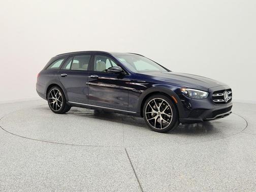 Nautical Blue Metallic 2023 Mercedes-Benz E-Class E 450 4MATIC All-Terrain