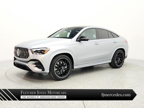 Cirrus Silver Metallic 2026 Mercedes-Benz AMG GLE 53 4MATIC+ Coupe
