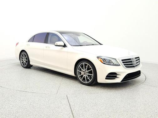 designo Diamond White 2019 Mercedes-Benz S-Class S 560 Sedan