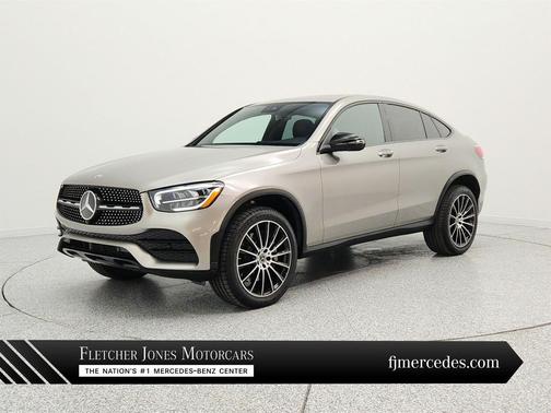 Mojave Silver Metallic 2022 Mercedes-Benz GLC 300 4MATIC Coupe