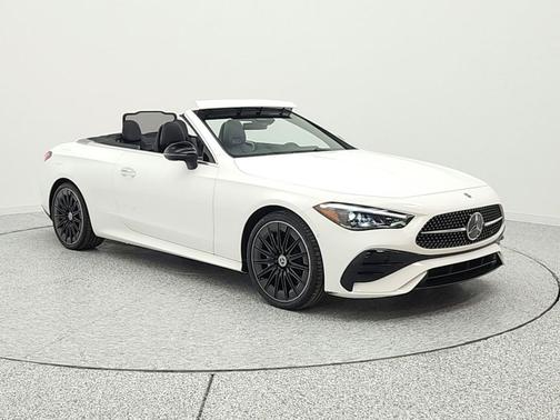 Polar White 2024 Mercedes-Benz CLE 300 4MATIC Cabriolet