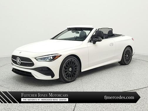 Polar White 2024 Mercedes-Benz CLE 300 4MATIC Cabriolet