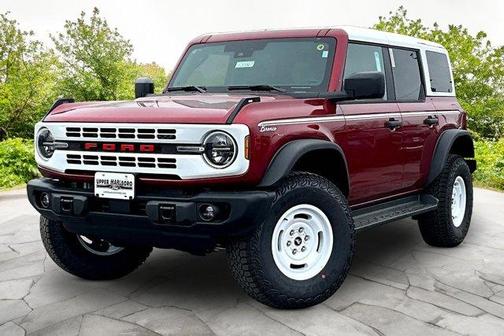 Ruby Red Metallic Tinted Clearcoat 2026 Ford Bronco Heritage Edition