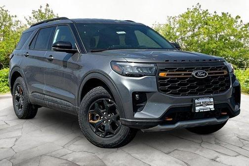 Carbonized Gray Metallic 2026 Ford Explorer Tremor