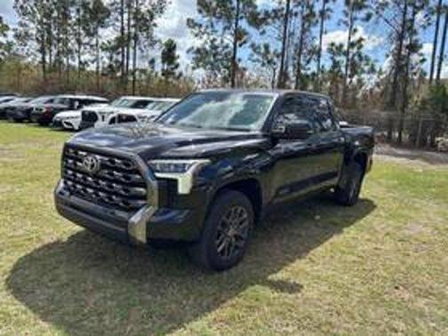 Midnight Black Metallic 2023 Toyota Tundra Platinum