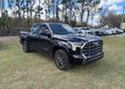 Midnight Black Metallic 2023 Toyota Tundra Platinum