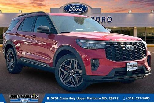 Rapid Red Metallic Tinted Clearcoat 2026 Ford Explorer ST