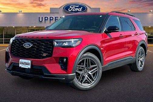 Rapid Red Metallic Tinted Clearcoat 2026 Ford Explorer ST