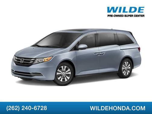 Crystal Black Pearl 2015 Honda Odyssey Touring Elite