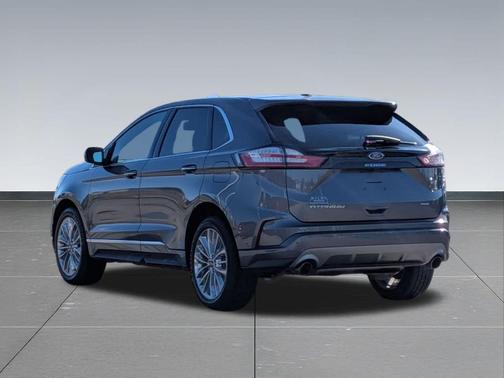 CARBONIZED GRAY 2021 Ford Edge Titanium