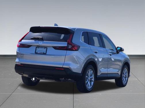 Solar Silver Metallic 2025 Honda CR-V EX AWD