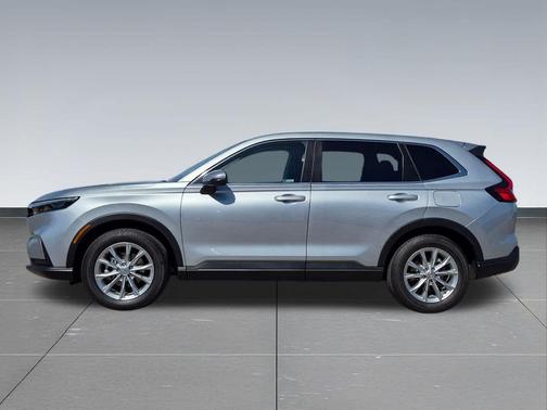 Solar Silver Metallic 2025 Honda CR-V EX AWD