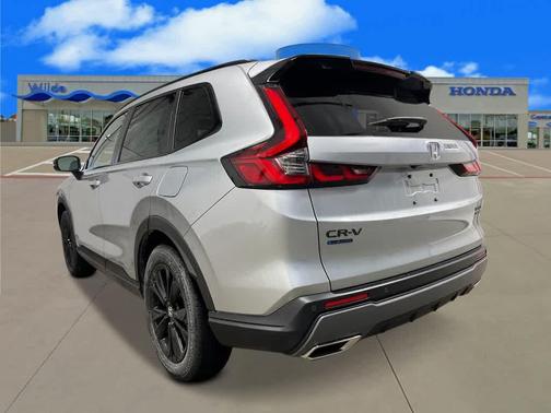 Solar Silver Metallic 2026 Honda CR-V Hybrid Sport Touring AWD