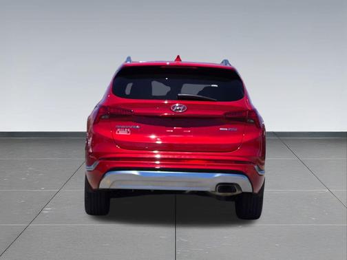 Calypso Red 2021 Hyundai SANTA FE Calligraphy