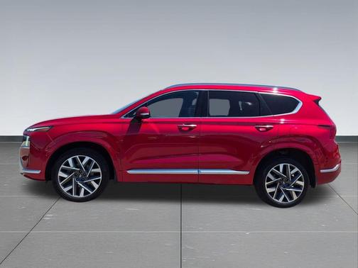 Calypso Red 2021 Hyundai SANTA FE Calligraphy