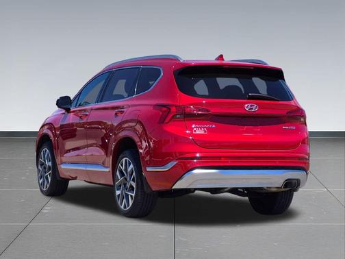 Calypso Red 2021 Hyundai SANTA FE Calligraphy