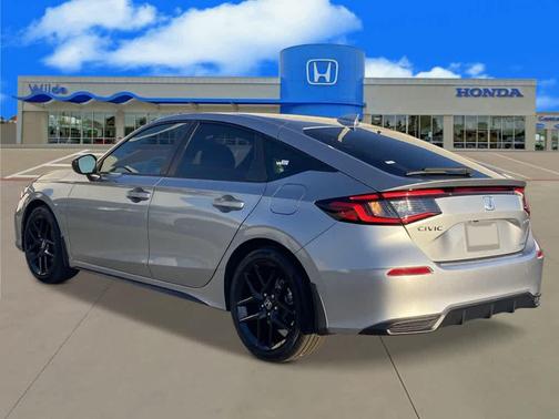 Solar Silver Metallic 2026 Honda Civic Hybrid Sport