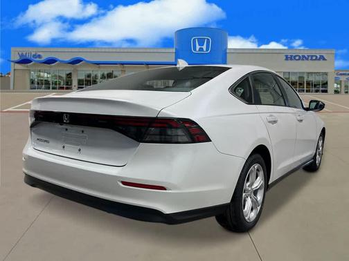 Platinum White Pearl 2026 Honda Accord LX 1.5T