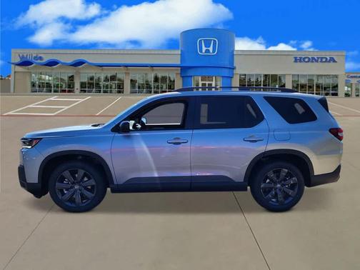 Solar Silver Metallic 2026 Honda Pilot Sport