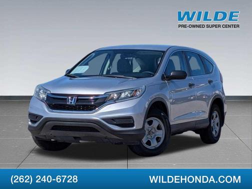 Alabaster Silver Metallic 2015 Honda CR-V LX