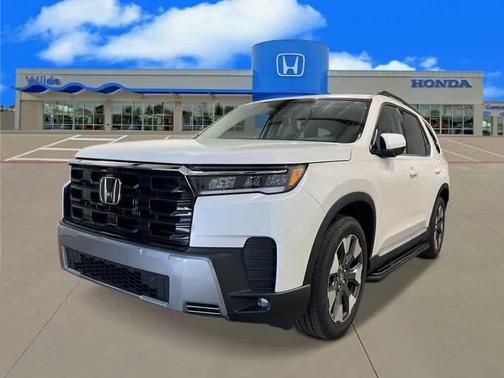 Platinum White Pearl 2026 Honda Pilot Elite