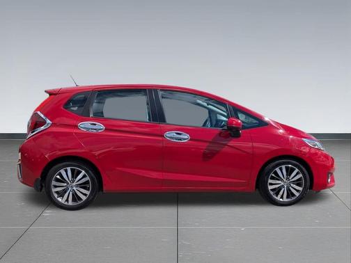 Red 2015 Honda Fit