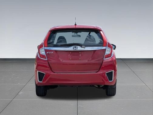 Red 2015 Honda Fit