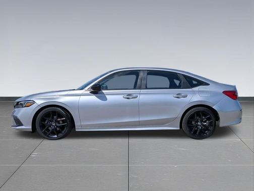 Lunar Silver Metallic 2022 Honda Civic Sport