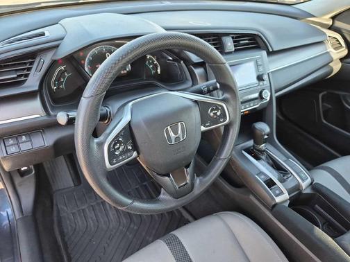 Cosmic Blue Metallic 2019 Honda Civic LX