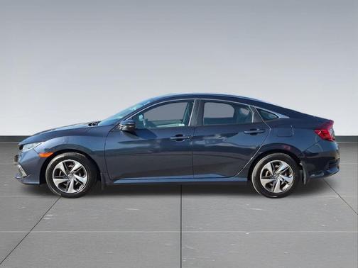Cosmic Blue Metallic 2019 Honda Civic LX