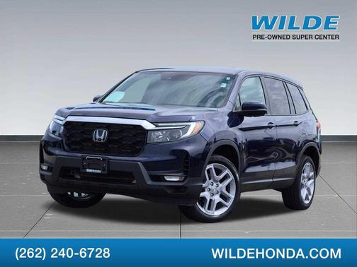 Obsidian Blue Pearl 2024 Honda Passport AWD EX-L