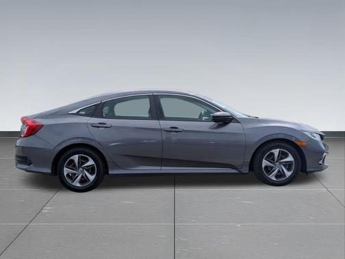 Modern Steel Metallic 2019 Honda Civic LX