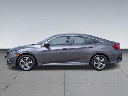 Modern Steel Metallic 2019 Honda Civic LX