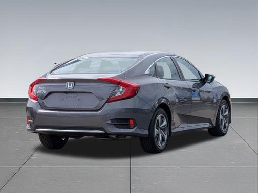 Modern Steel Metallic 2019 Honda Civic LX