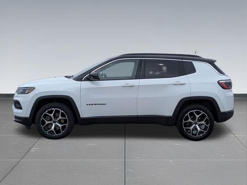 Bright White Clearcoat 2025 Jeep Compass Limited