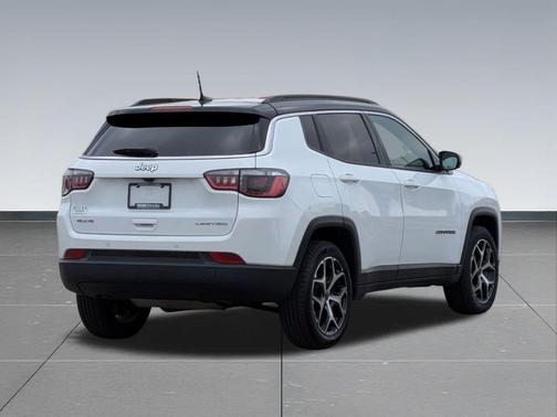 Bright White Clearcoat 2025 Jeep Compass Limited
