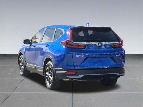Aegean Blue Metallic 2020 Honda CR-V AWD EX