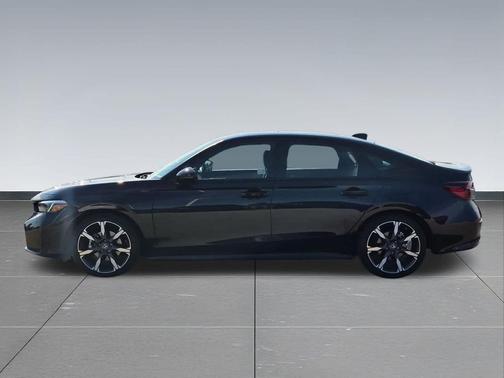 Crystal Black Pearl 2025 Honda Civic Hybrid Sport Touring