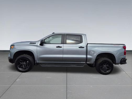 Sterling Gray Metallic 2025 Chevrolet Silverado 1500 Custom Trail Boss