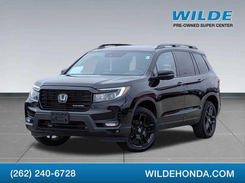 Crystal Black Pearl 2024 Honda Passport AWD Black
