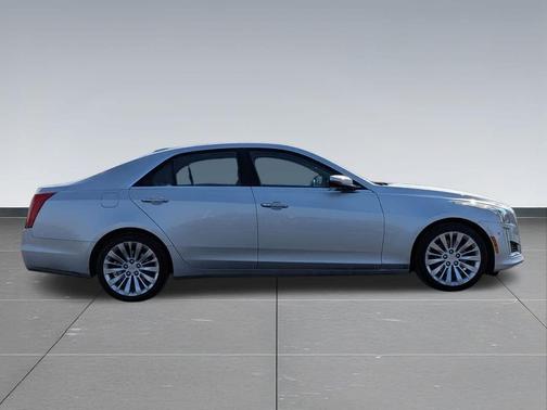 Radiant Silver Metallic 2017 Cadillac CTS 3.6L Premium Luxury