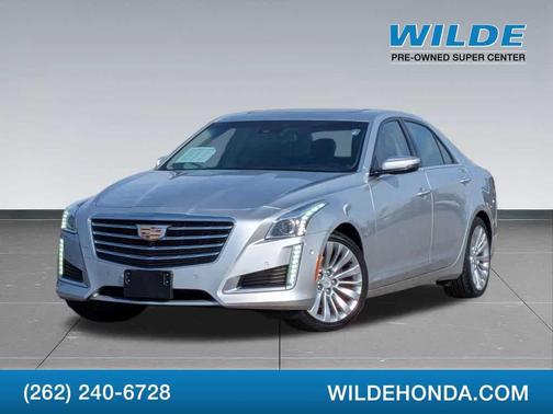 Radiant Silver Metallic 2017 Cadillac CTS 3.6L Premium Luxury