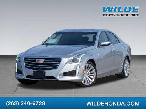 Radiant Silver Metallic 2017 Cadillac CTS 3.6L Premium Luxury