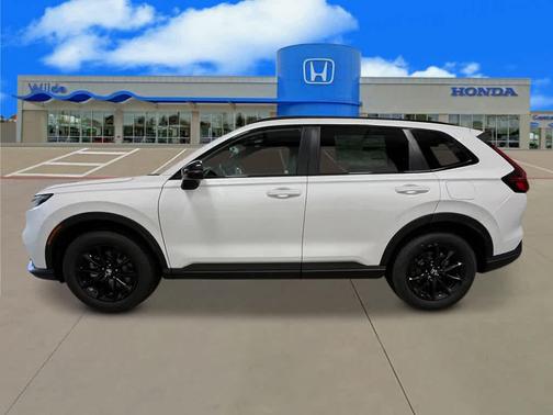 Platinum White Pearl 2026 Honda CR-V Hybrid Sport-L AWD